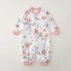 Roupas para recém-nascidos Macacão de bebê Primavera e Outono Algodão Puro Terno de Escalada de mangas compridas para meninos e meninas Bebê Harper Bottoming Outfit