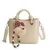 Bolso Cruzado Versátil de Hombro Estilo Ins para Mujer, Nuevo Bolso Tote de Moda Tendencia 2026 Versión Coreana con un Toque de Lujo, Bolso de Mano Bolso Cubo