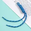 Nuevo Llavero de Cuerda Trenzada de Colores Estilo Ins de Moda DIY Cuerda Nudada Cuerda Trenzada Accesorio Creativo de Moda para Bolso