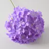 Flores Artificiales Moradas para Boda en Diseño de Jardín Estilo Monet para Arreglos en el Piso del Salón de Bodas, Flores de Seda Morado Claro