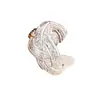 Anillo trenzado de cuentas entrelazadas plateadas vintage nuevo para mujer, diseño de nicho, anillo para el dedo índice, anillo único de alta gama