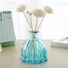 Vaso Colorido de Vidro para Mesa Estilo Nórdico Mini Recipiente para Flores Criativo Garrafa de Aromaterapia para Flores Secas Arrumo de Flores Garrafa Hidropônica