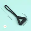 Bolsa de Roupas Cabeça de Zíper Corda de Acessórios Penduráveis Fivela Puxador Pingente Cabeça de Zíper de Barraca Removível Alça de Corda de Cauda Antiderrapante