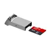 Lector de Tarjetas de Alta Velocidad Mini Portátil Usb2.0 de Aleación de Zinc Convertidor para Tarjeta Tf Teléfono Móvil Tarjeta de Memoria Microsd