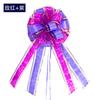 Flor de tirador para boda Decoración de San Valentín Flor de bola de doble color Empaque de regalo Decoración de fiesta Flor de hilo de nieve grande de tirador manual Venta al por mayor