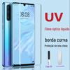 Aplicável ao Filme Temperado Huawei Glory X60PRO/S18 Filme Temperado Líquido UV Filme Óptico UV Proteção de Celular de Superfície Curva