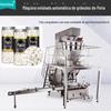500 Máquina de enchimento de grânulos de medicina chinesa engarrafada Linha de enchimento de comprimidos de pesagem eletrônica Máquina de jarra de grânulos de isca