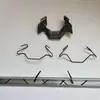 Gancho Duplo mola de chumbo ranhura de mola em forma de oito suportando filme de pressão fixa com pressão Acessórios de material de estufa de mola de filme