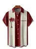 Camisa de Manga Corta Casual Transpirable de Moda Tendencia Estilo Nuevo Impresión Digital 3D Creativa para Hombre Top para Hombre Transfronterizo