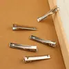 Pinza de pico de pato engrosada clip desnudo DIY clip inferior material para pasador de pelo al por mayor clip cuadrado clip inferior accesorios semiacabados clip liso