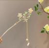Nuevo Estilo Horquilla Bin Orquídea Borlas Bolas Placa para la Cabeza Horquilla Estilo Antiguo Linterna Luminosa Horquilla Accesorios para el Cabello Horquilla para la Parte Posterior de la Cabeza