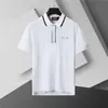 Transfronterizo [Versión Correcta] 26 Camisa Polo de Verano para Hombre de Negocios Estilo Nuevo con Cuello Campana y Mangas Cortas, Estilo Europeo y Americano, Alternativa de Comercio Exterior