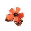 Nueva colección de broches de flor de acrílico con diseño vintage, borlas de camelia, accesorios para mujer, joyería transfronteriza al por mayor