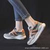 La superficie de malla es transpirable y no ahoga los pies, Zapatillas tipo "Dad Sneakers" con bloques de color para mujer, Verano 2026 Zapatillas Deportivas de Suela Gruesa, Absorbentes de Impacto, Suela Suave, que Aumentan la Altura