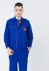 Roupas de Fábrica Roupas de Trabalho Roupas de Proteção ao Trabalhador Roupas de Soldagem para Reparo Automotivo Logotipo de Impressão Roupas de Trabalho de Manga Longa para Primavera e Outono Terno Masculino