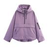 Para Aliexpress Popular Estilo Transfronterizo Europeo y Americano Chaqueta Abrigo Sudadera con Capucha de Bolsillo Grande Versátil Casual para Mujer