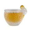 Palacio Cultural y Creativo de la Ciudad Prohibida Estilo Palacio Vidrio Grueso Copa Maestra Taza de Té Grande Individual con Forma de Gato para Uso Doméstico Juego de Té Kung Fu