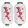 Linternas Japonesas, Linternas de Seda Plegables Estilo Coreano para el Festival de Mediados de Otoño, Linternas Colgantes, Decoración de Cocina Sushi Estilo Antiguo Flor de Ciruelo