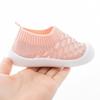 Zapatos para bebé y niño pequeño de suela blanda para interior antideslizantes de malla tejida transpirable zapatos para bebé de 1 a 3 años zapatos para bebé y niño pequeño transfronterizos