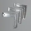 Ferragens Móveis Prata Código de Ângulo Extra Grande Chapa de Ferro Conector de Ângulo Reto Fixador Quadro de Ponto Cruz Conector de Iluminação