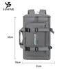 Mochila de esqui espessa personalizada bolsa de viagem feminina de grande capacidade para computador estudante mochila protetora de curta distância masculina