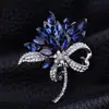 Broche creativo de moda coreana que combina con todo, broche de lujo de gran temperamento, simple, ramillete, accesorios para abrigos de mujer