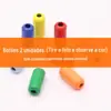 Corda Redonda Elástica com Cordão Preguiçoso de 6mm para Design Lindo nas Costas, Cordão Elástico para Calças Esportivas, Acessórios para Cadarços, Gadget Sem Laço, Não Precisa Amarrar