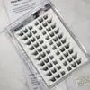 Pestañas Yingmeijia para Gente Perezosa Sin Pegamento Diez Filas Nuevo Xiaoxinzi Pestañas Postizas Lindas Segmentadas Gruesas Ojos de Comic Barbie