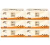 Papel Tisú de Pulpa de Madera Pura Qingfeng, 3 Capas, 100 Hojas por Paquete, Disponible en Paquetes de 24, 30 o 40 Paquetes, Br12Xs, Paquete Individual Asequible, Disponible para Dropshipping