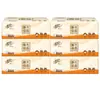 1 Pieza Dropshipping Papel de Seda Qingfeng de Pulpa de Madera Pura 3 Capas 100 Hojas 24 Paquetes 30 Paquetes 40 Paquetes Br12Xs30 Paquete Individual