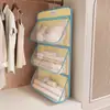 Bolsa de almacenamiento colgante para ropa interior, bolsa de almacenamiento colgante para detrás de la puerta, bolsa de almacenamiento para armario de dormitorio estudiantil, herramienta de almacenamiento para calcetines y ropa interior