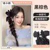 Pinza para el pelo con lazo, Trenzas para peluca, Trenzas de boxeadora, Herramienta de peinado de cabello largo trenzado, Cola de caballo lateral, Accesorio para el pelo de cola de caballo alta, Doble cola de caballo