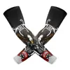 Mangas de Seda Helada con Protección Solar para Montar Motocicleta Harley Montañismo al Aire Libre Pesca Mangas para Brazo de Tatuaje Correr Deportes Baloncesto Mangas para Brazo