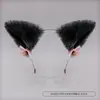 Estilo japonês Bonito Pelúcia Orelha de Gato Bell Bow Lolita Headwear Fox Ear Acessórios Orelha de Gato Headband