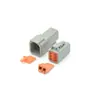 [Cabelo de Coroa] Conector Impermeável DTM2/3/4/6/8/12 pinos Série Completa DTM04-2P da Chi Automotive