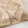 Roupas Quentes de Outono e Inverno para Bebês Veludo Grão Olímpico Fleece Espessado Forrado Fato Dividido Roupa Exterior Roupas de Outono para Bebês Roupas de Inverno Divididas para Homens e Mulheres