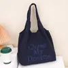 Bolsa de Mão Feminina de Nylon de Grande Capacidade, Novo Estilo Transfronteiriço, Simples e Versátil, Bolsa de Ombro Fashion, Bolsa de Ombro para o Dia a Dia
