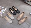 Zapatos de Dedo para Mamá Enfermera al por Mayor Primavera y Otoño de Tacón Plano de Plástico Zapatos de Protección Laboral de Goma Zapatos para Mujer Transpirables Casuales para Mujer