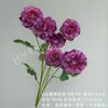 Buquê de Flores Artificiais Peônia Durian de 6 Cabeças Decoração de Cena de Casamento Material DIY Decoração de Paisagismo Flores Artificiais Ornamentos Atacado