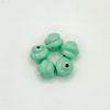 Divertido Cuentas Baba Cuentas Crema Aleación Pintura Horneada Agujero Recto Material Cuentas Pulsera Bolsa Colgante Accesorios de Joyería DIY