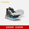 Sapatos Infantis Balabala, Tênis Esportivos Infantis, Tênis de Corrida Leves e Respiráveis de Malha para Meninos Primavera e Outono, Modernos, Confortáveis e Versáteis