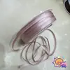 Cinta Plateada de Doble Cara Galaxia Brillante Importada de Japón Material para Lazos Accesorios para el Cabello Hechos a Mano DIY Accesorios para Sombrero de Paja