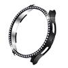 Funda Protectora Extra Grande para Samsung Watch PC Hueca Diamante de Remo Único Funda Protectora Galaxy Watch5 Pro