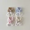 Gorro Yipan para Niños Otoño e Invierno Conejito Lindo Bufanda Cruzada Calidez Espesa y Protección contra el Frío Bufanda Acolchada para Bebé