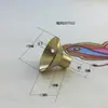 Copa de Cristal para Altavoz de Cobre Puro Base de Cristal Bandeja de Bola de Cristal Trofeo Ferretería Iluminación Accesorios para Lámparas Bricolaje