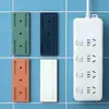 Plug-in Holder Wall-mounted Socket Plug-in Storage Rack Punch-free Patch Board Router adesivo de parede fixo