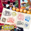 Livro de contas de viagem de alto valor coleção de carimbos de viagem este conjunto cartão de carimbos museu relógio de viagem livro comemorativo bolso