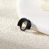 Joyería para Piercings de Venta Caliente Transfronteriza, Aro Cerrado para Nariz de Cinco Capas, Aretes y Anillos para Nariz Universales de Acero Inoxidable, Tachuelas para Nariz al por Mayor