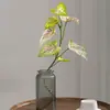 Paisagismo com Plantas Artificiais Folhas de Taro Coloridas 3D, Perilla, Folhas de Antúrio, Planta Flor de Empurrar no Chão, Parede de Flores, Materiais para Arranjo de Flores, Arte Floral, Plantas Verdes Falsas