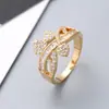 Exclusivo transfronterizo para nuevo anillo de moda microincrustación pulsera de triángulo ligero geométrica natural para mujer pulsera de oro